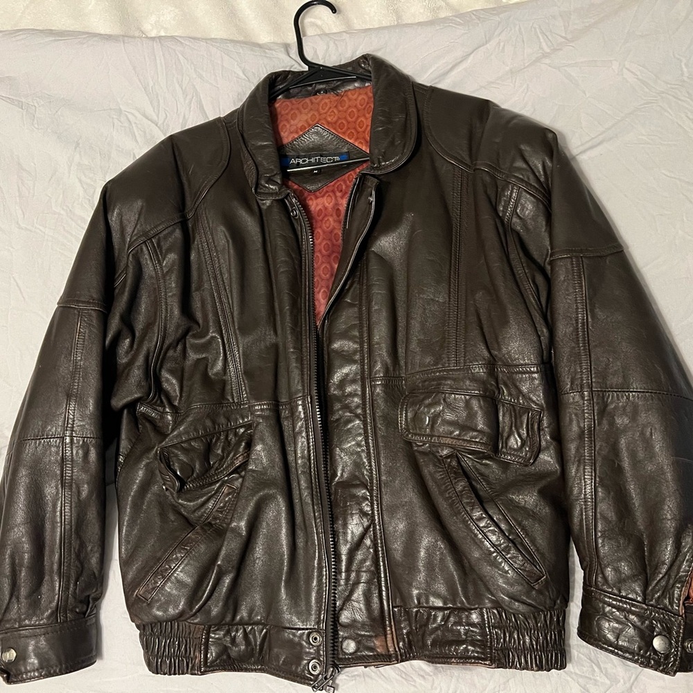 Architect - Vintage Leather Jacket